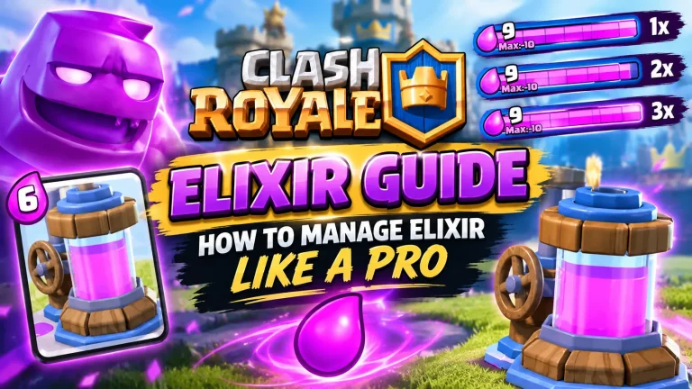 Clash Royale Elixir Guide – How to Manage Elixir Like a Pro