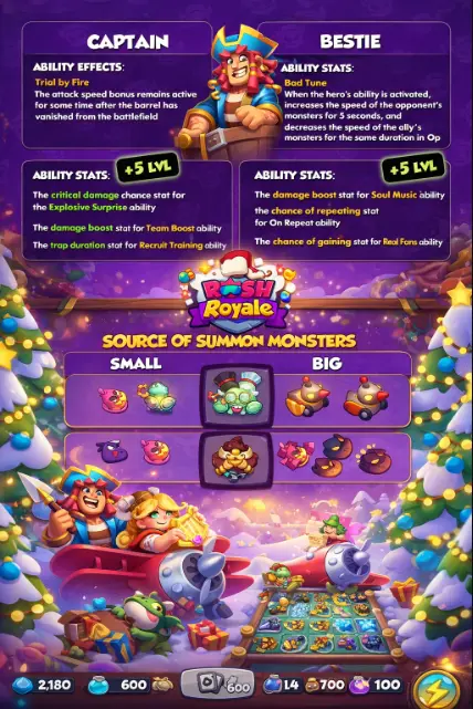 hero ability in rush royale mod free rewards