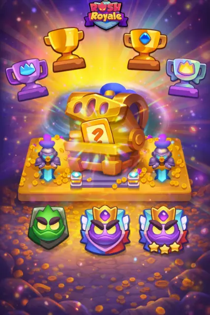 rush royale trophy mod free rewards