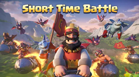 short time battle in clash royale